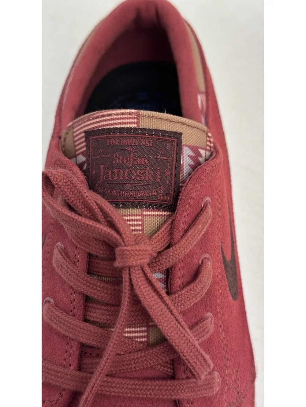 Nike SB Zoom Stefan Janoski Mens Size 11 Red Skateboarding Sneaker CI2231-600